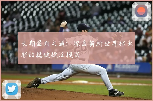 长期盈利之道：深度解析世界杯竞彩的稳健投注模式